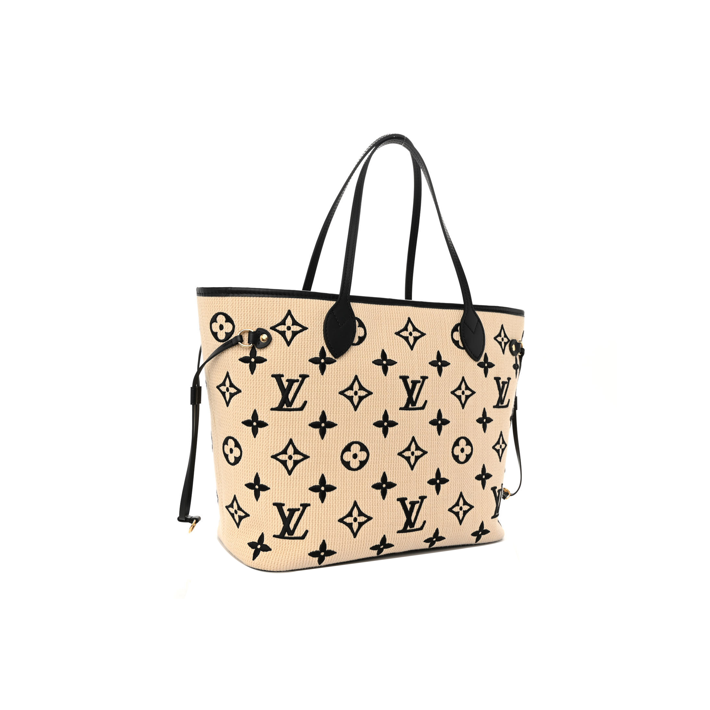 l**is V*t*n neverfull mm beige black m22838 (31*28*14cm)